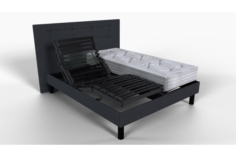 Ensemble MATELAS QUARTZ 45_SOMMIER QUARTZ RELAXATION