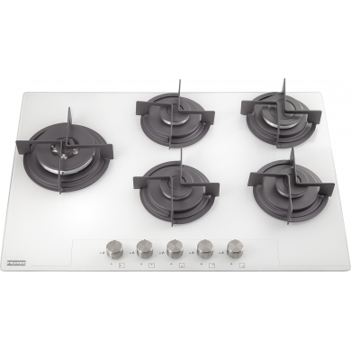 Cooktop Glass Tripla Chama 75cm Branco