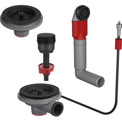 Automatic waste kit set 2B MB