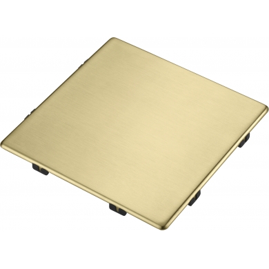 Kubus Square Draincover Gold