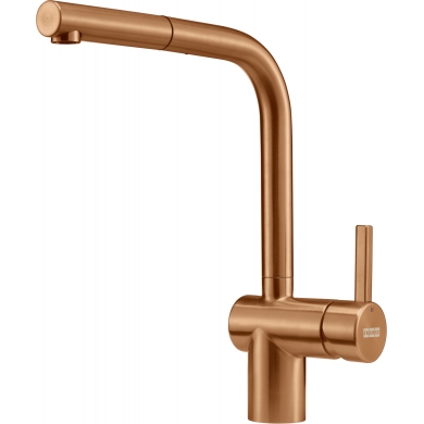 Blandare Atlas Neo utdragbar Copper