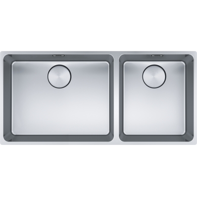 MYX220-50/34SBR Mythos 1 & 1/2 Bowl Sink
