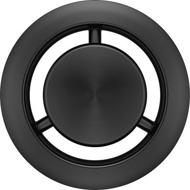 Round Ceramic PVD o'flow BFK Anthracite
