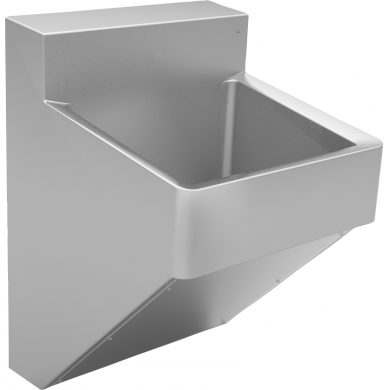 SSU1-2020-3 Scrub sink, stainless steel