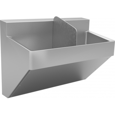 SSU2-2040-3 Scrub sink, stainless steel
