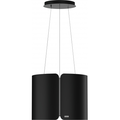 Inselhaube Smart Suspended Black Matt